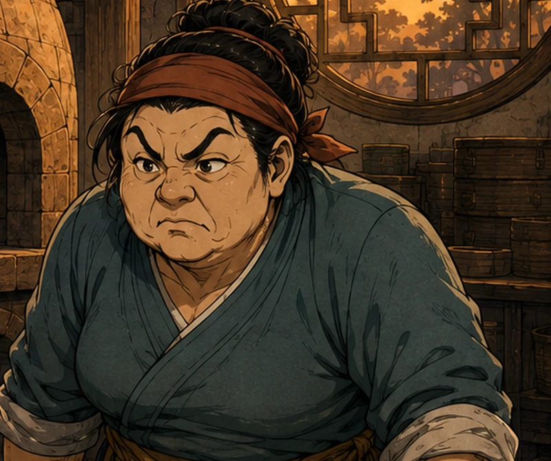 Yan glares across the counter, too tired to pretend this is fine.